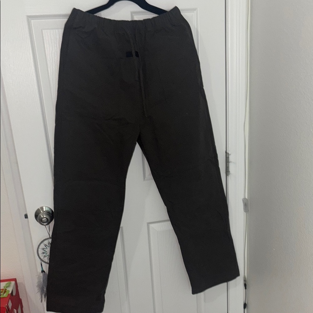 Black Relaxed Fit Pants
